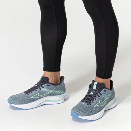 Mizuno Wave Inspire 21 in Grey/Mint