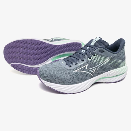 Mizuno Wave Inspire 21 in Grey/Mint