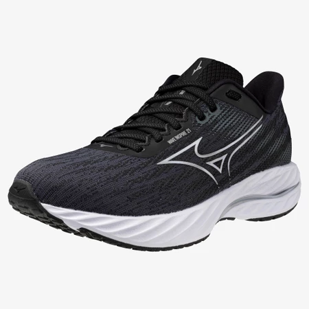 Mizuno Wave Inspire 21 in Black/Silver