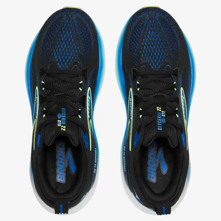 Brooks Glycerin GTS 22 in Black/Cobalt
