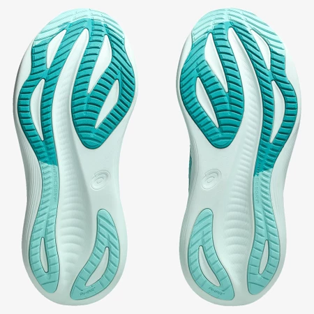 Asics Gel Nimbus 27 in Teal/Mint
