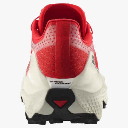 Salomon S/Lab Ultra Glide in Fiery Red/Vanilla