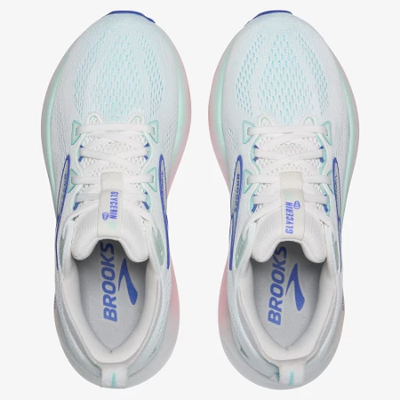 Brooks Glycerin 22 D Wide in White/Limpet Shell