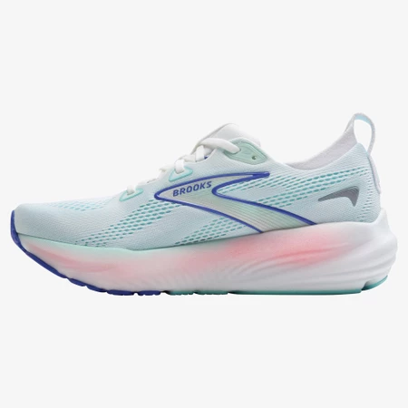 Brooks Glycerin 22 D Wide in White/Limpet Shell