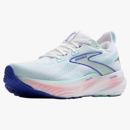 Brooks Glycerin 22 D Wide in White/Limpet Shell