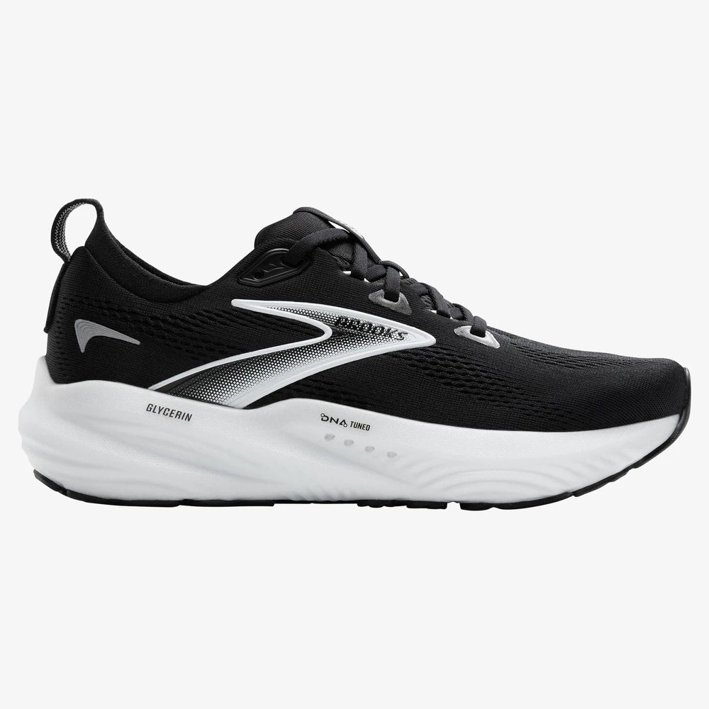 Brooks Glycerin 22 in Black/White