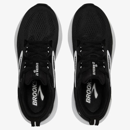 Brooks Glycerin 22 in Black/White
