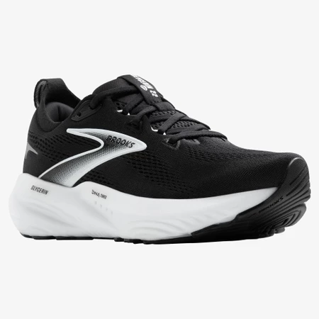Brooks Glycerin 22 in Black/White
