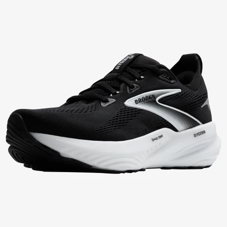 Brooks Glycerin 22 in Black/White