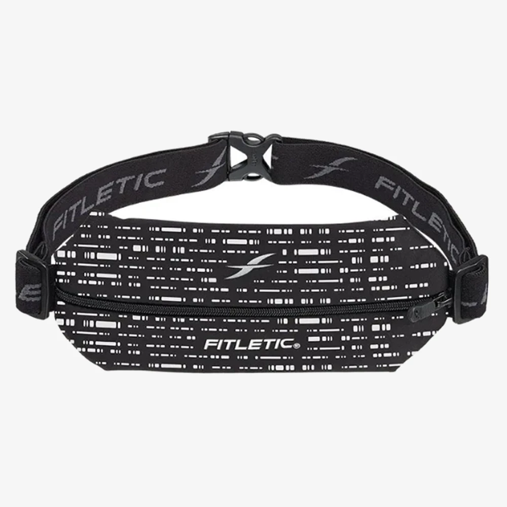 Fitletic Mini Sport Belt in Black/Reflect
