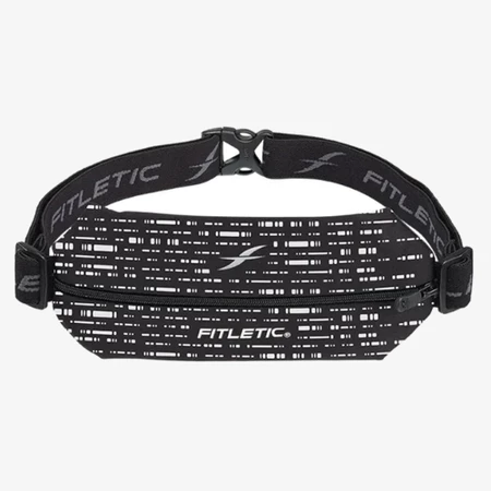 Fitletic Mini Sport Belt in Black/Reflect