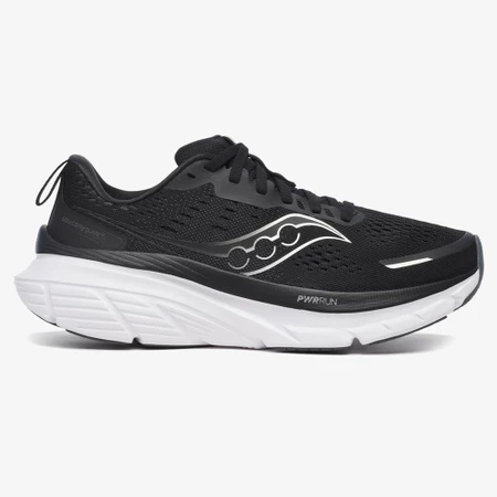 Saucony Guide 18 Wide in Black/White