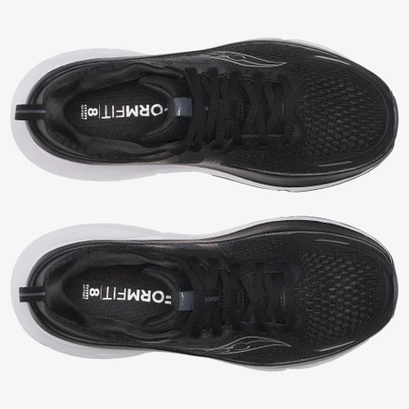 Saucony Guide 18 Wide in Black/White