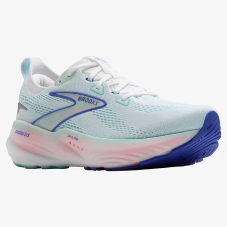 Brooks Glycerin GTS 22 in White/Limpet Shell