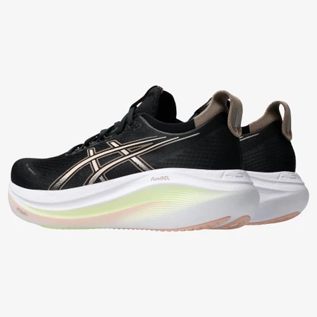 Asics Gel Nimbus 27 in Black/Breeze