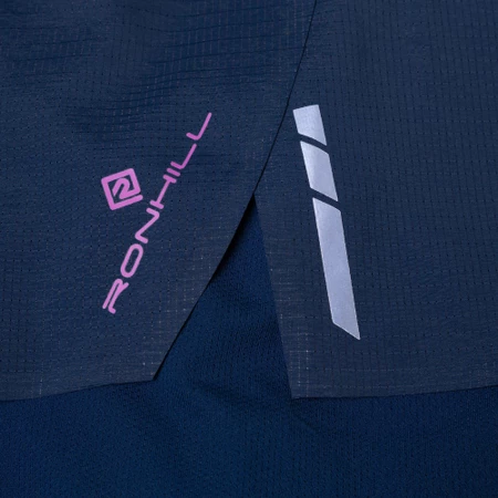 Ronhill Tech Race Twin Shorts in Navy