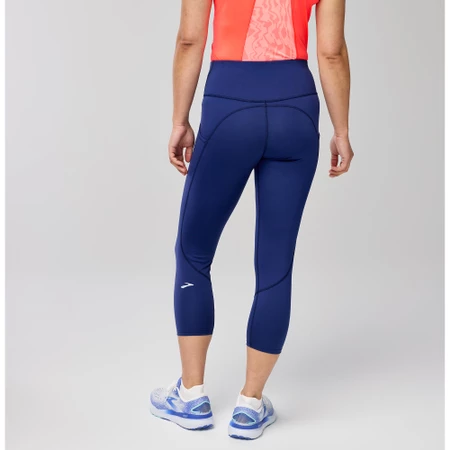 Brooks Spark Capris in Midnight