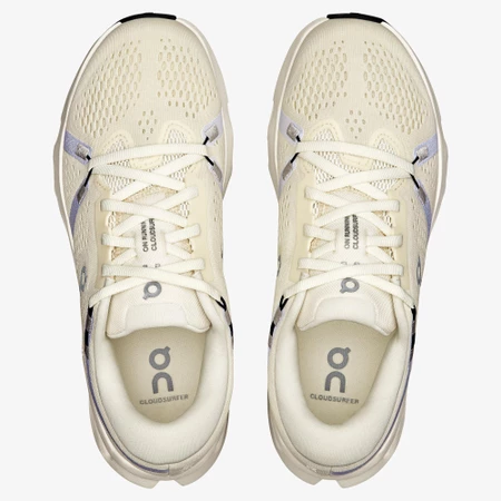 On Cloudsurfer 2 in Ivory/Ivory