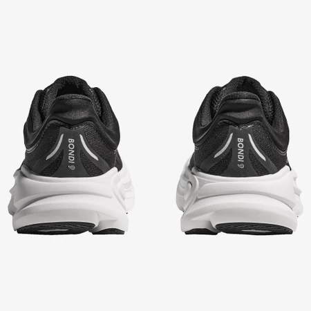 Hoka Bondi 9 Wide in Black/White