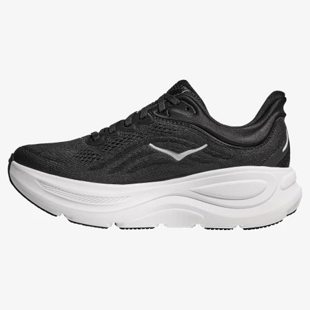 Hoka Bondi 9 Wide in Black/White