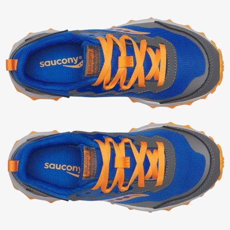 Saucony Peregrine KDZ in Blue/Orange
