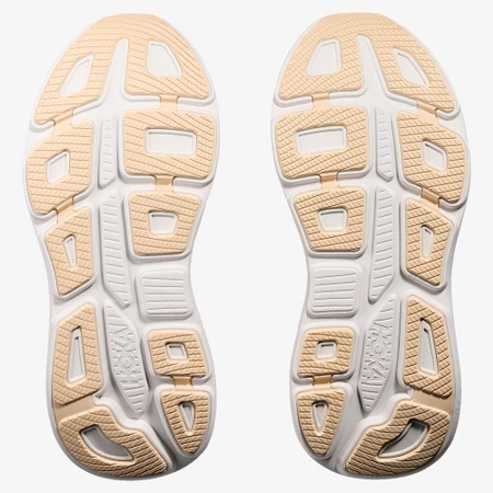 Hoka Bondi 9 in Black/Rose-Gold
