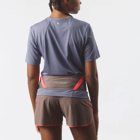 Salomon Pulse Belt in Iron/Orange