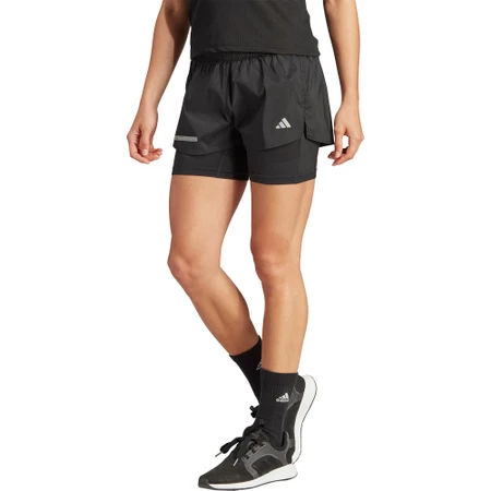 Adidas Ultimate 2-in-1 Shorts in Black