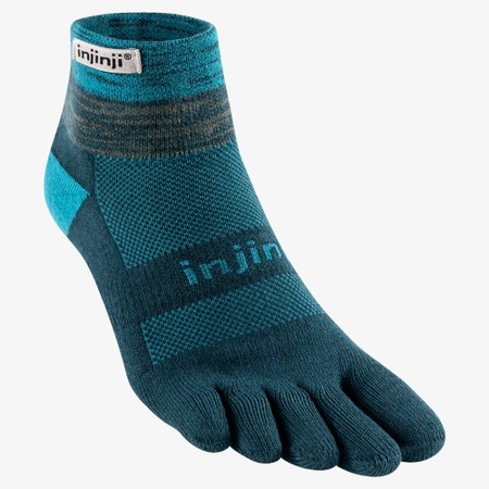 Injinji Trail Midweight Mini Crew Toe Socks