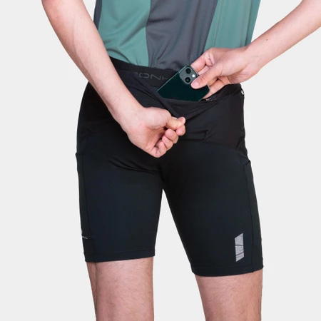 Ronhill Tech All-Terrain 8in Stretch Shorts in Black