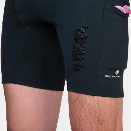 Ronhill Tech All-Terrain 8in Stretch Shorts in Black