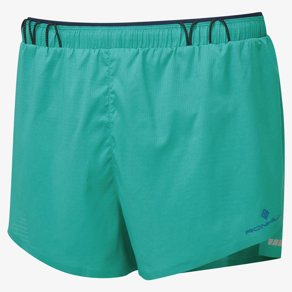 Ronhill Tech Race Shorts in Deep Lagoon 