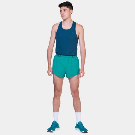 Ronhill Tech Race Shorts in Deep Lagoon 