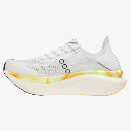Saucony Endorphin Elite 2 in White/Peel