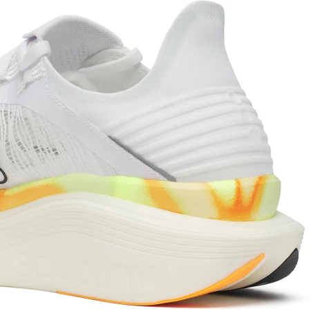 Saucony Endorphin Elite 2 in White/Peel