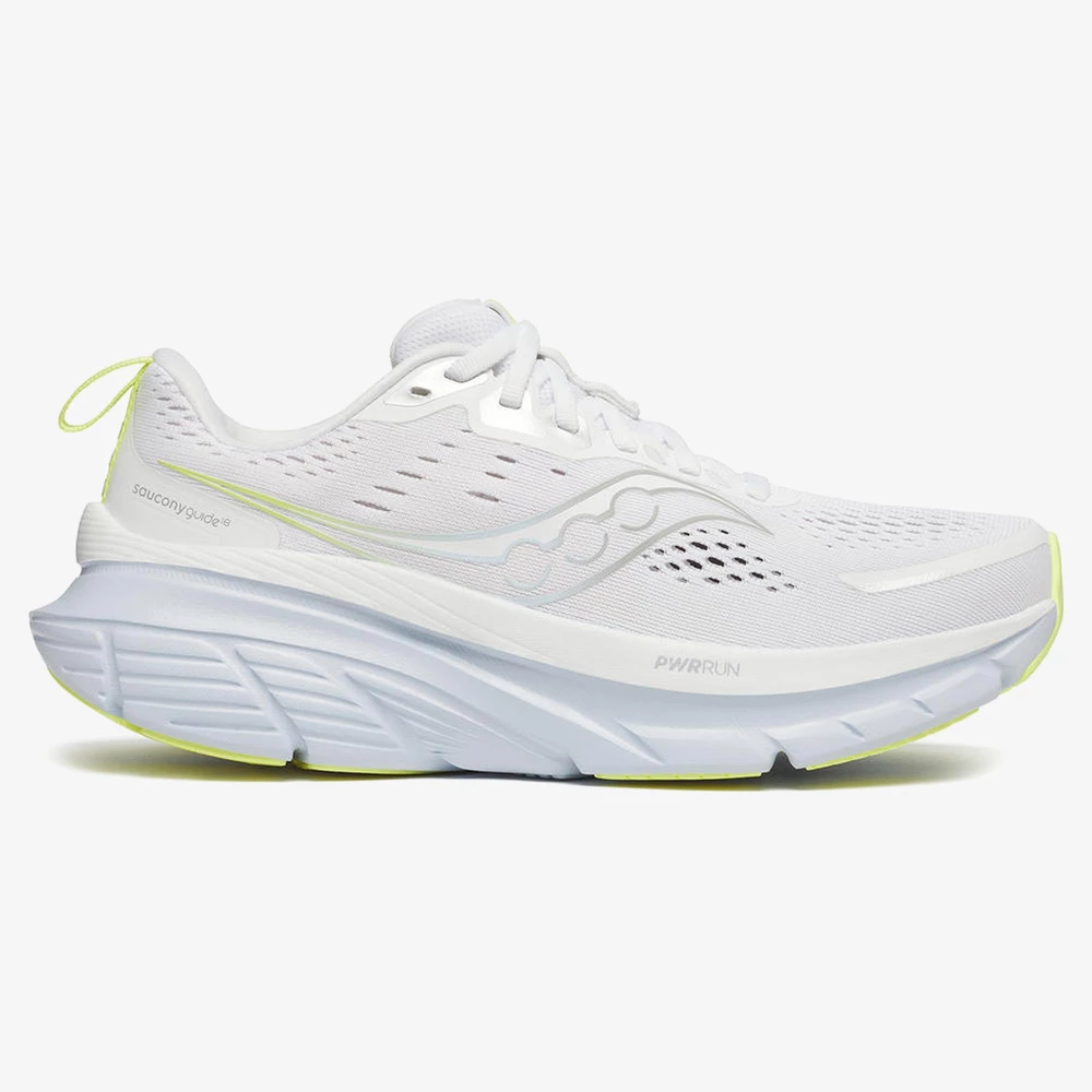 Saucony Guide 18 in White/Blue