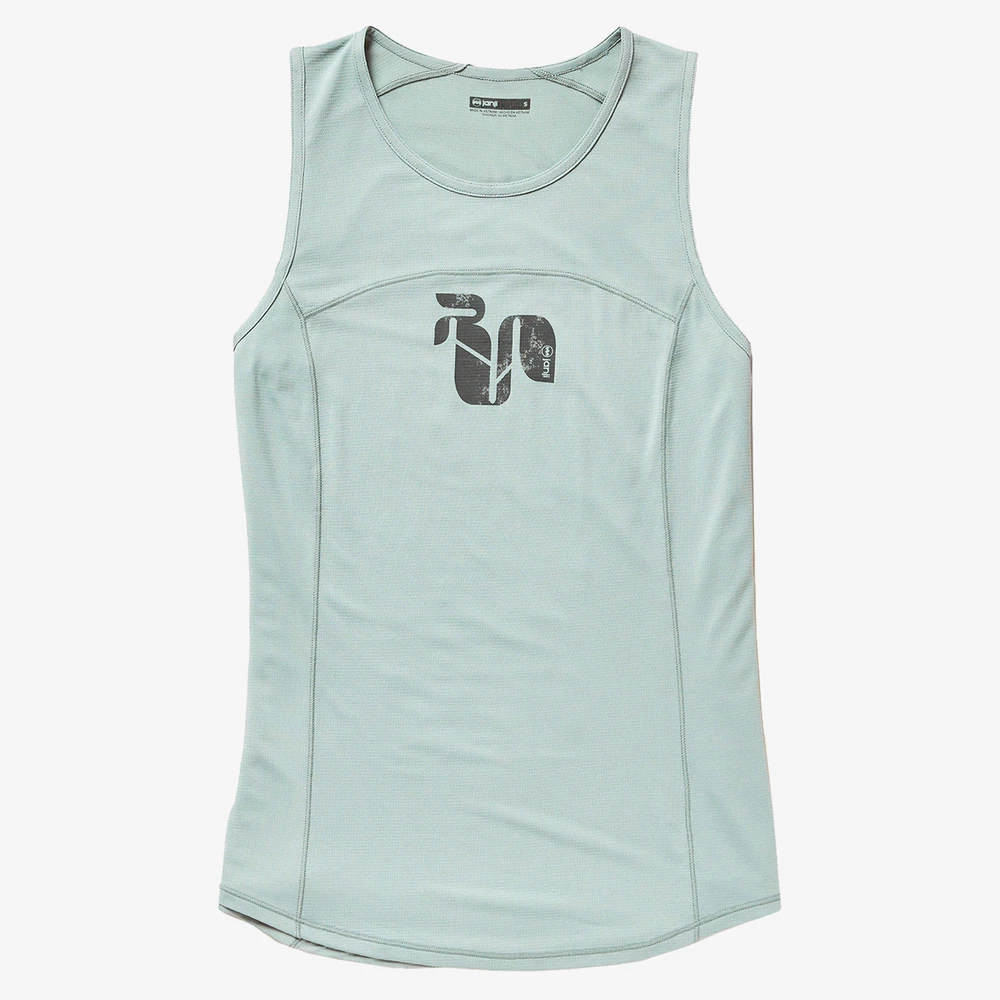 Janji Run All Day Tank in Skyline