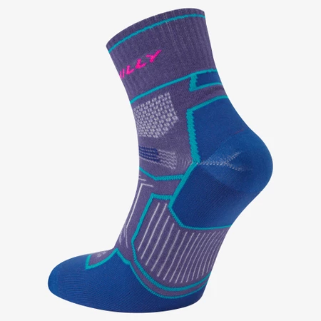 Hilly Twin Skin Anklet Socks 2025 in Grape