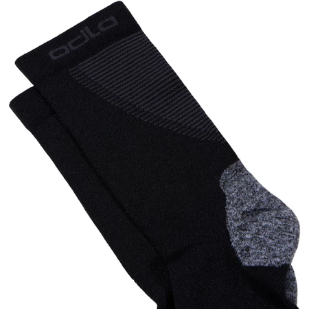 Odlo Ceramicool Crew Socks in Black