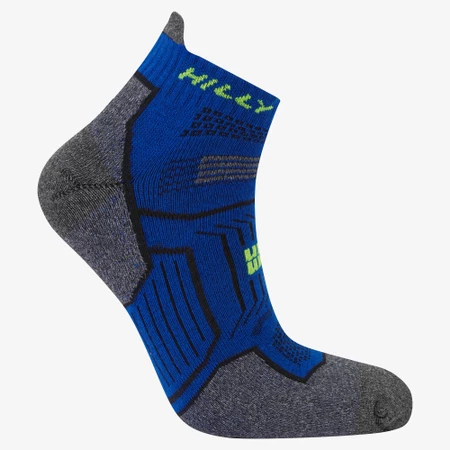 Hilly Twin Skin Socklets Socks 2025 in Cobalt/Grey