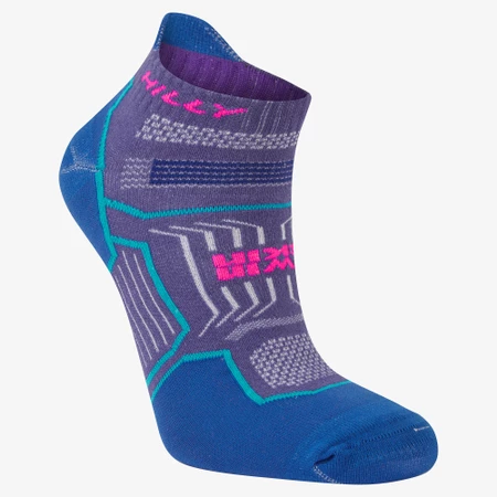 Hilly Twin Skin Socklets 2025 in Grape