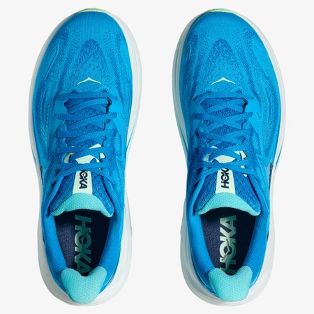 Hoka Clifton 10 Wide in Hoka Blue/Skyward