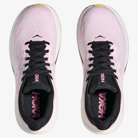 Hoka Clifton 10 Wide in Carnation/Starlight Glow