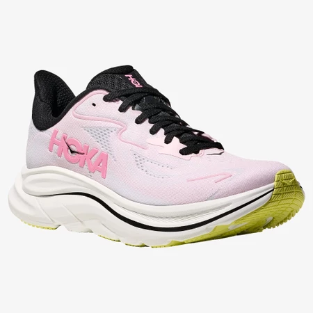 Hoka Clifton 10 Wide in Carnation/Starlight Glow