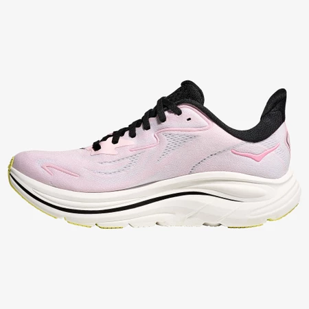 Hoka Clifton 10 Wide in Carnation/Starlight Glow