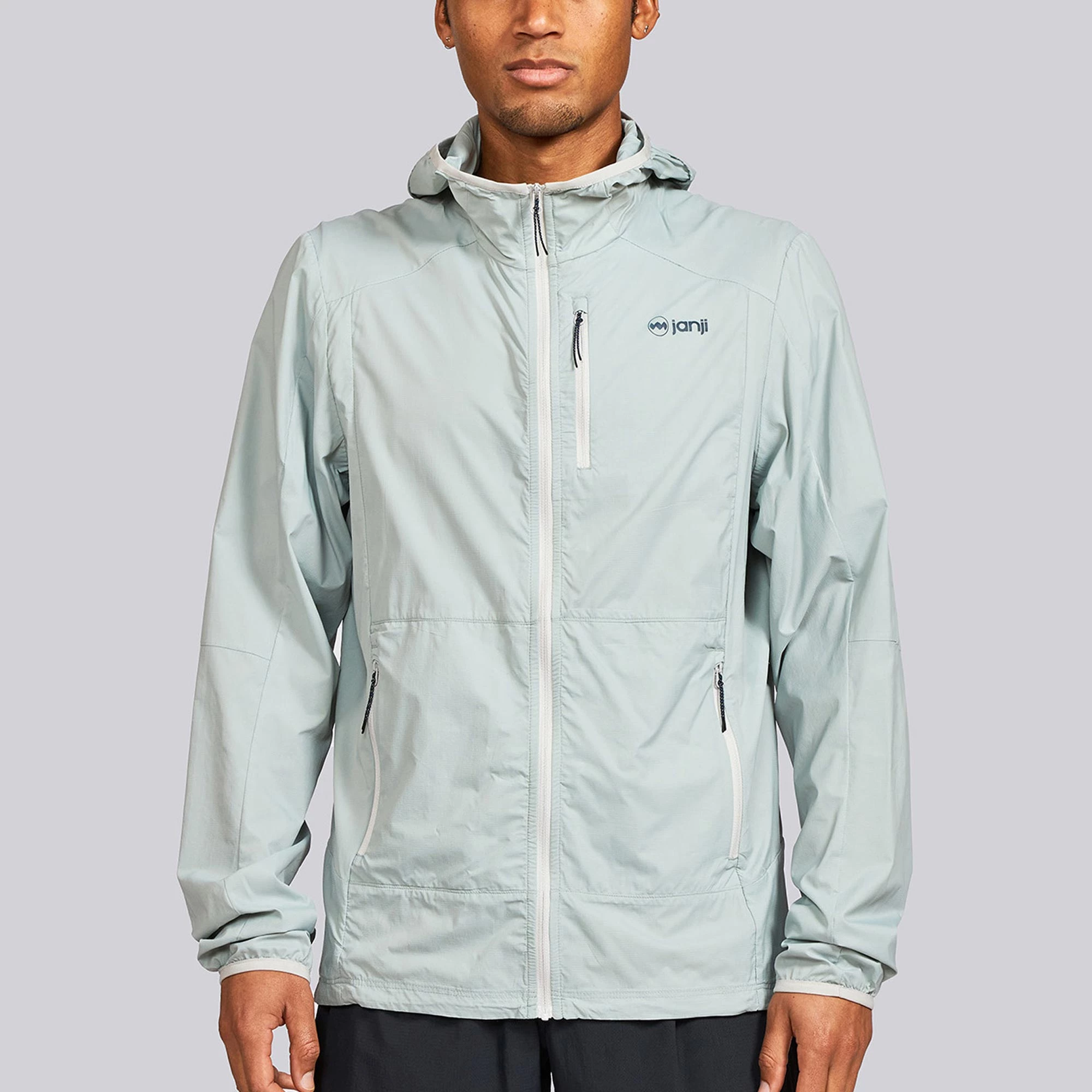 Answer 4 Wind Shell Jacket 02 グレー SEIZE - TECH WINDBREAKER SHELL JACKET