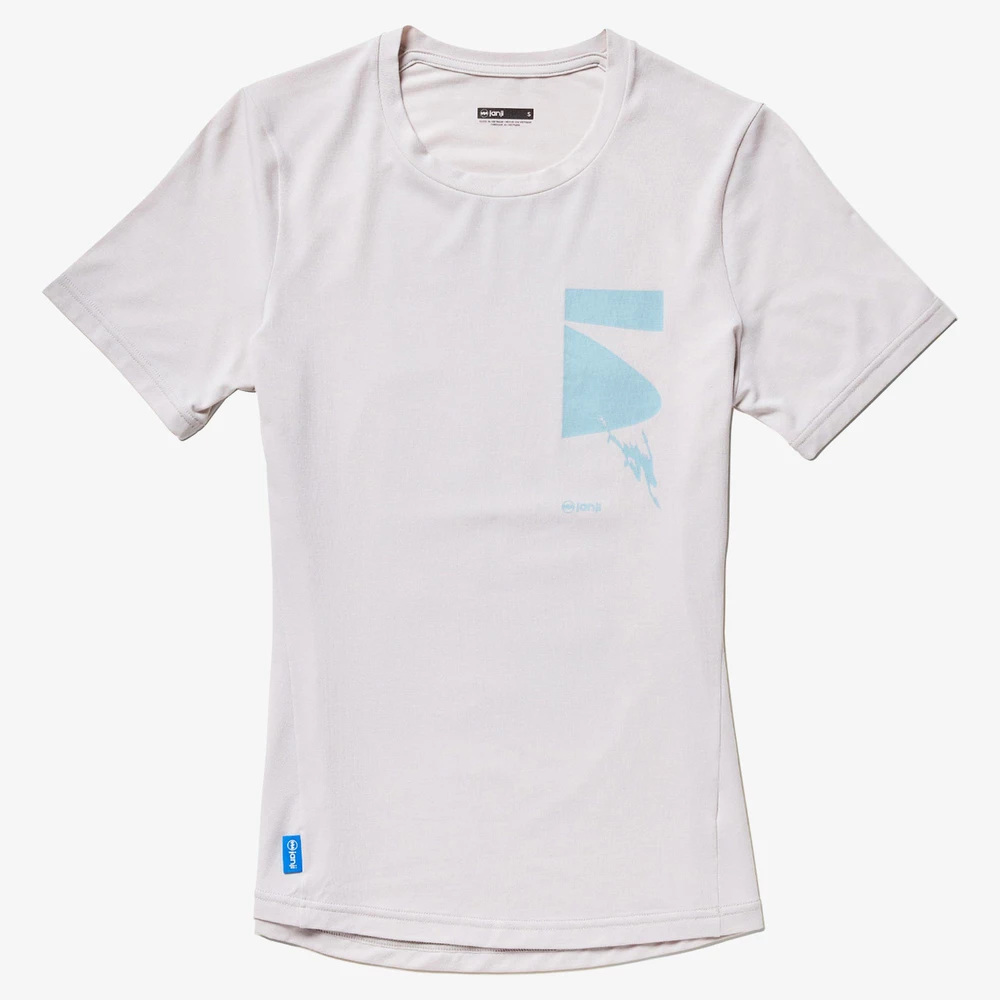 Janji Circa Daily Tee GFX in Skyline