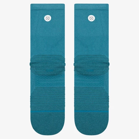 Stance Run Light Crew Socks in Teal