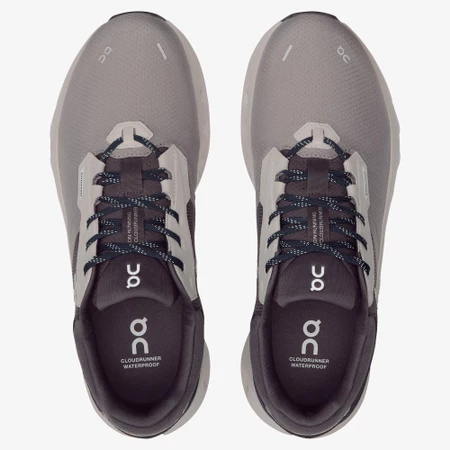 On Cloudrunner 2 Waterproof in Zinc/Midnight