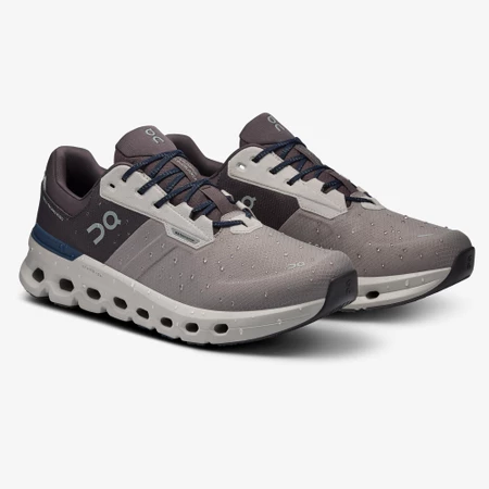 On Cloudrunner 2 Waterproof in Zinc/Midnight